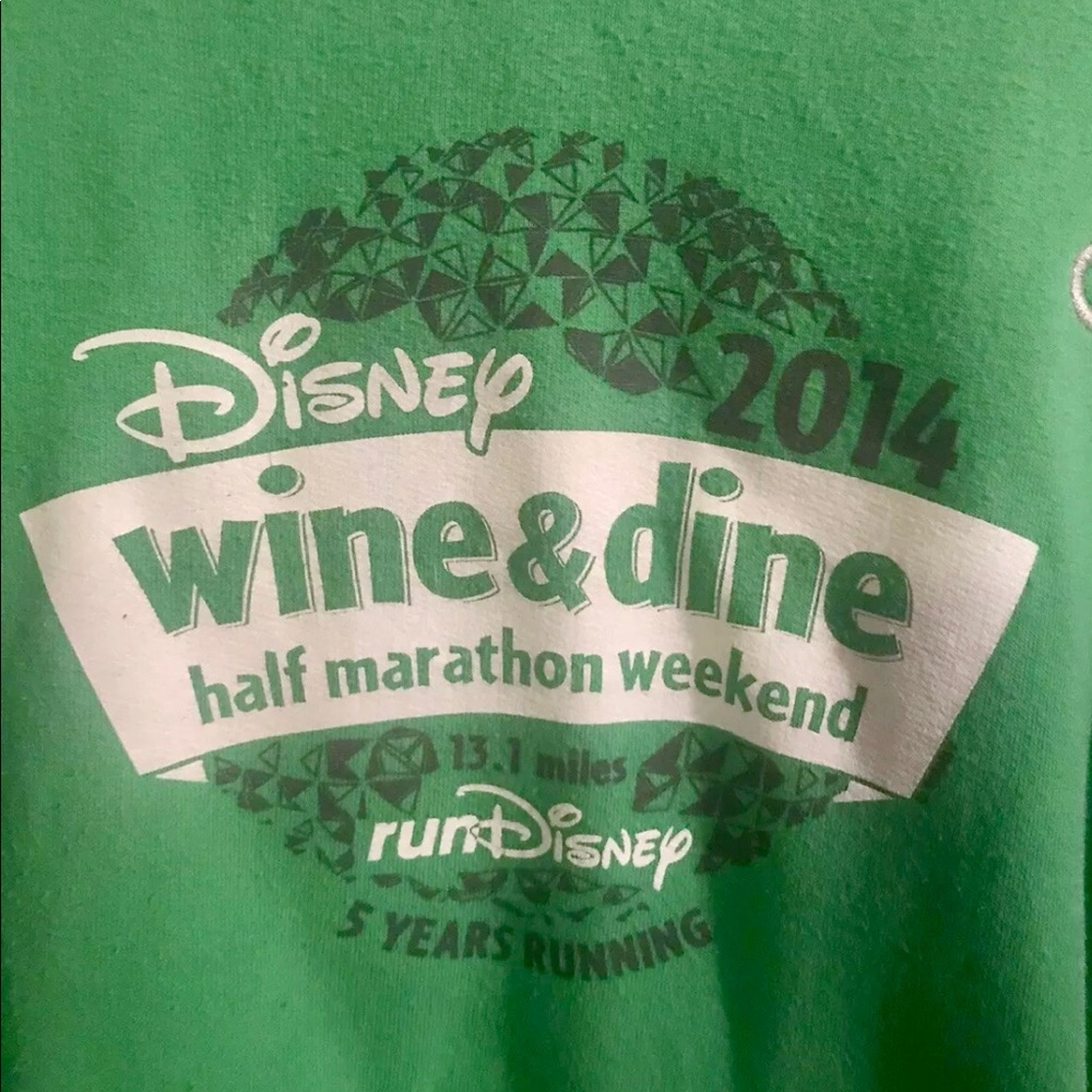 WDW Run Disney Hoodie NWOT
